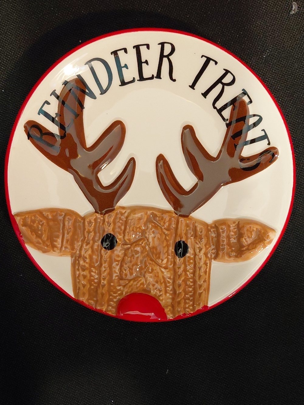 MUDPIE RAINDEER TREAT DISH